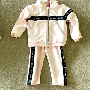 Givenchy Pink Kids Matching Set